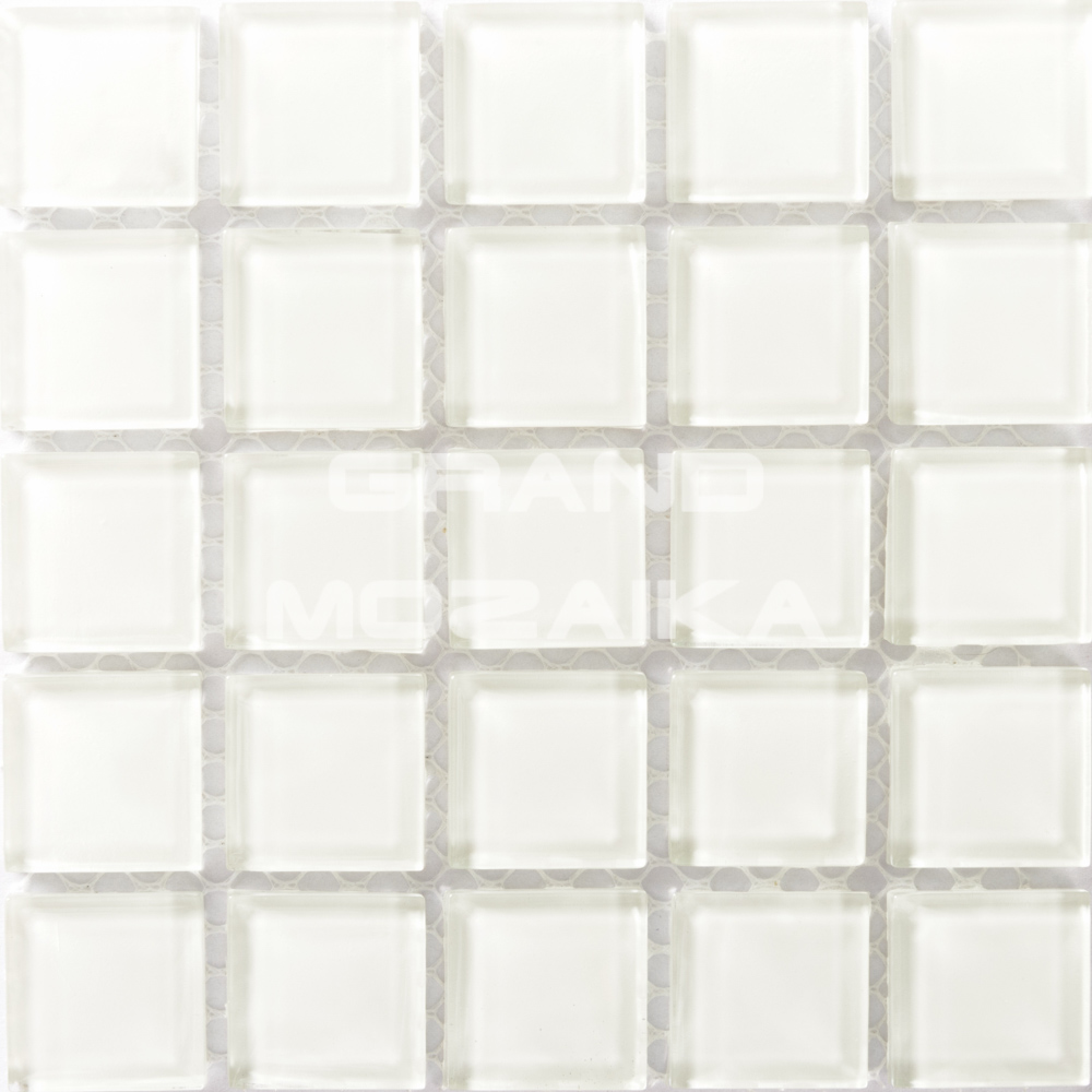 Мозаика White glass серия Crystal Bona