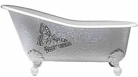 Отделка ванной мозаикой