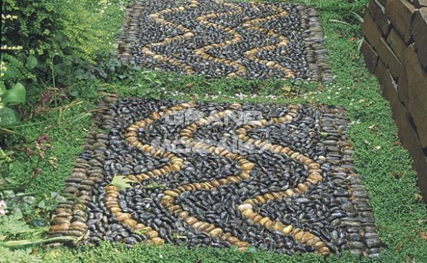 Дорожки из гальки Дорожки из гальки