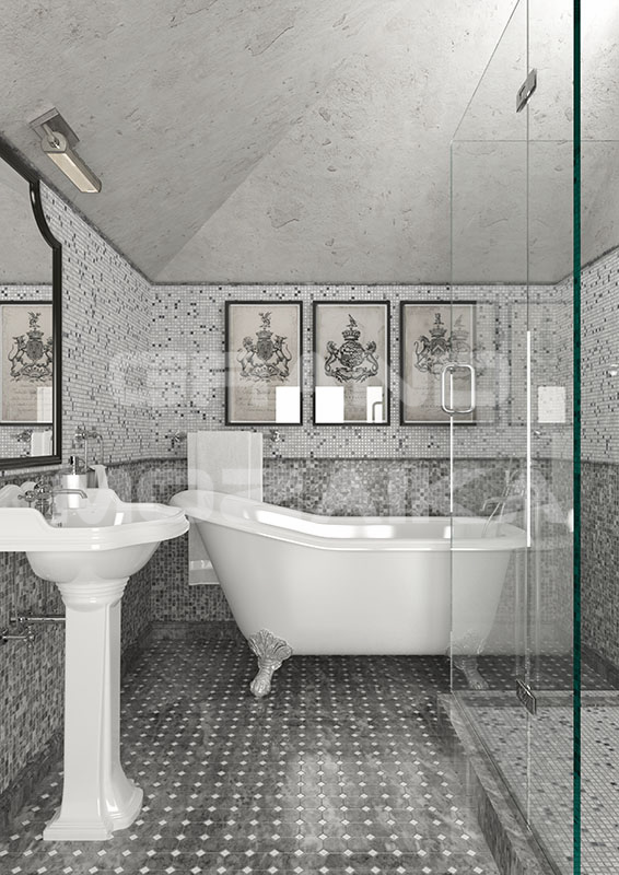 Мозаика M033-M001-BP серия Octagon