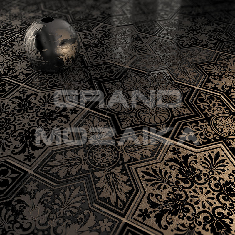 Плитка PNT-2(black) серия Pantheon Skalini