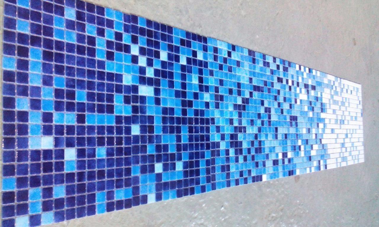 Стеклянная мозаика, серия Растяжки AZUL