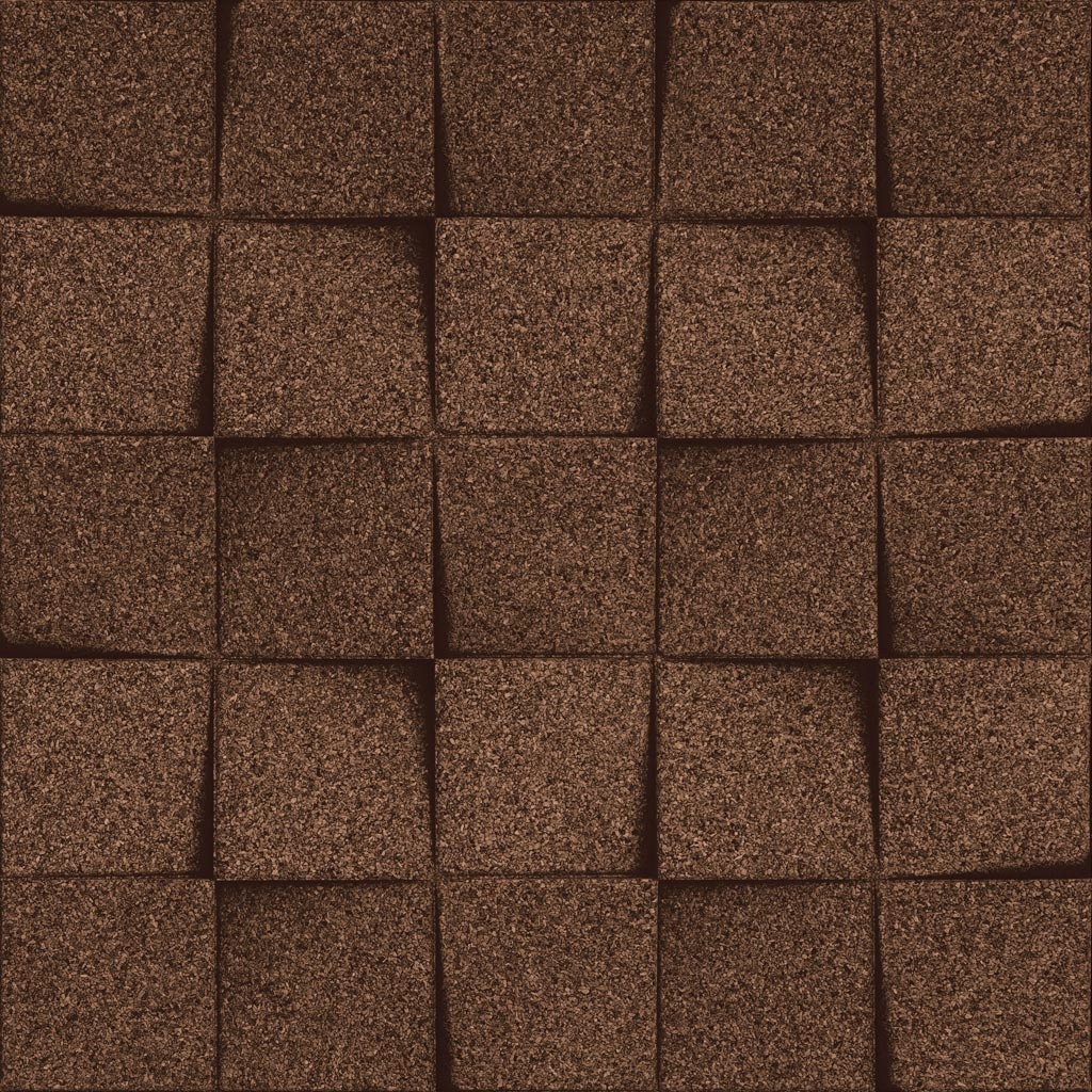Настенная 3д панель из пробки, серия Organic Block по цене 15793 руб ...