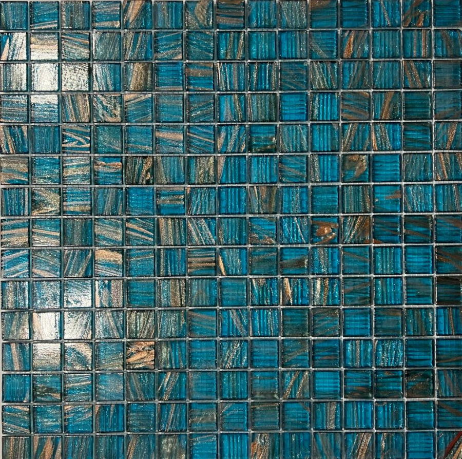 Мозаика из прессованного стекла, серия Glass Pixel