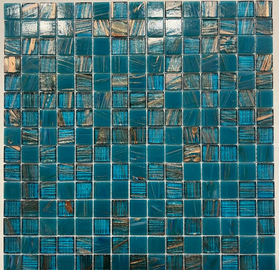 Мозаика из прессованного стекла, серия Glass Pixel